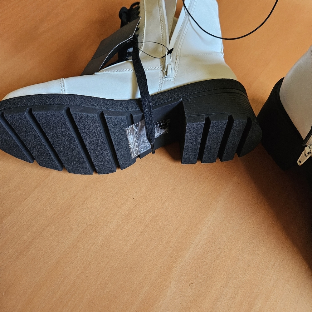 Boots new white